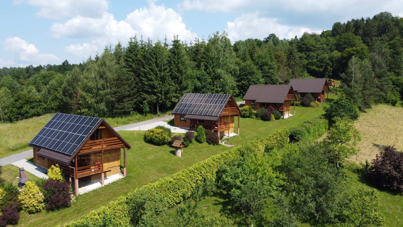 Urokliwe domki w BIeszczadach